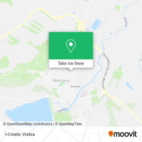I-Create map