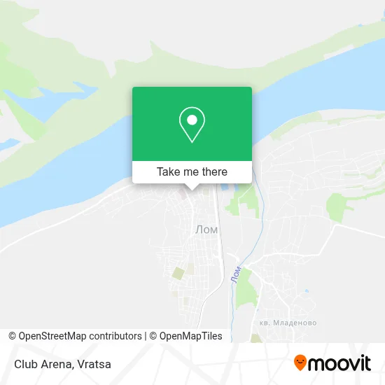Club Arena map