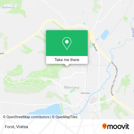 Forst map