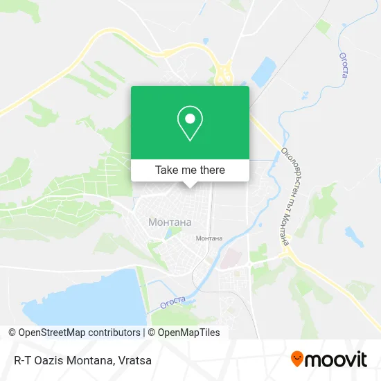 R-T Oazis Montana map