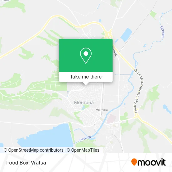 Food Box map