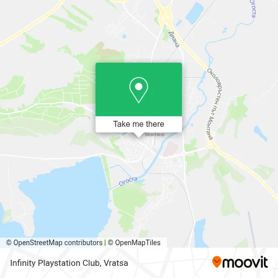 Infinity Playstation Club map