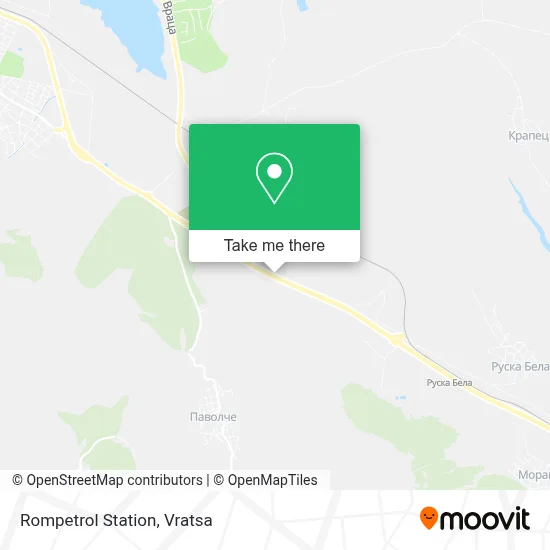 Rompetrol Station map