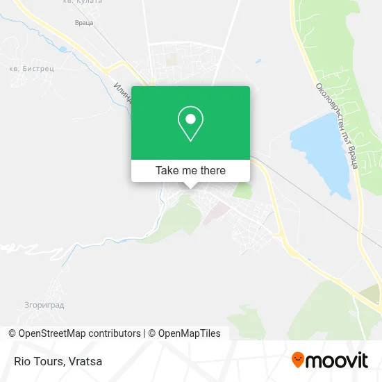 Rio Tours map