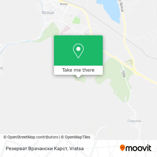 Резерват Врачански Карст map