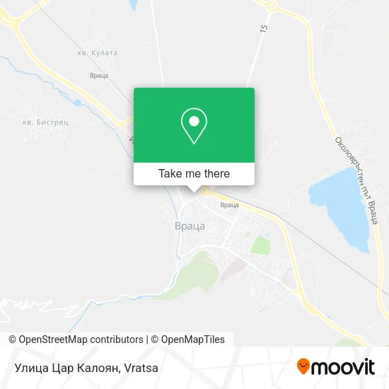 Карта Улица Цар Калоян