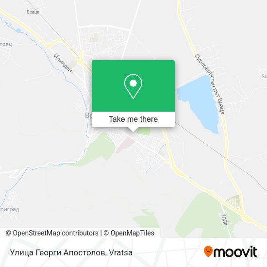 Карта Улица Георги Апостолов