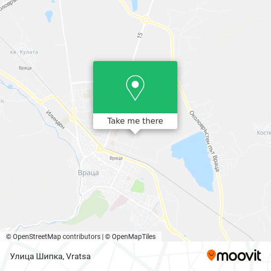 Улица Шипка map