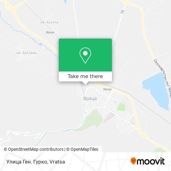 Улица Ген. Гурко map