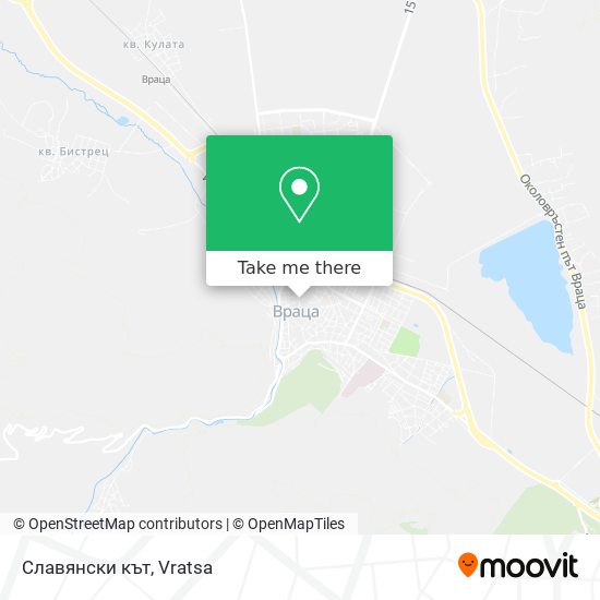 Славянски кът map
