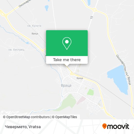 Чевермето map