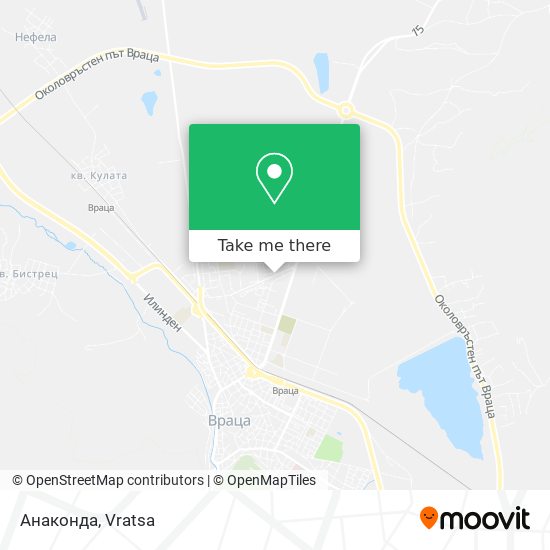 Анаконда map