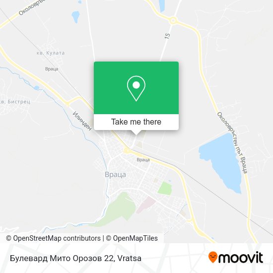 Карта Булевард Мито Орозов 22