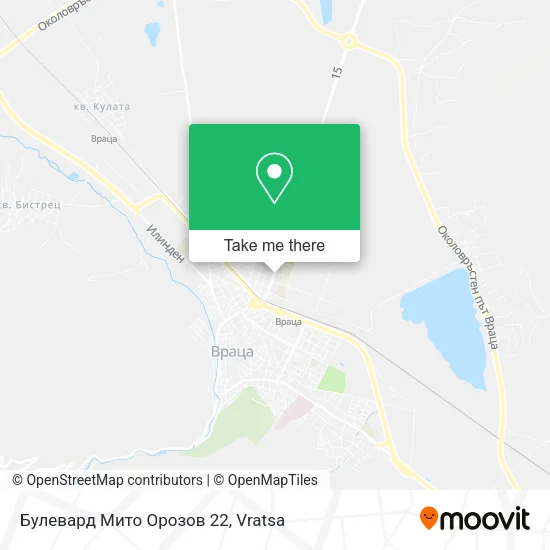 Карта Булевард Мито Орозов 22