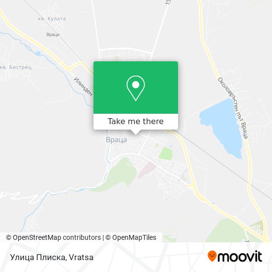Карта Улица Плиска