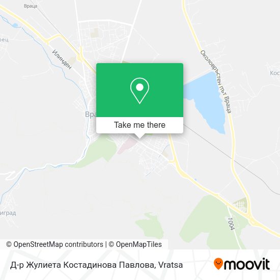 Карта Д-р Жулиета Костадинова Павлова