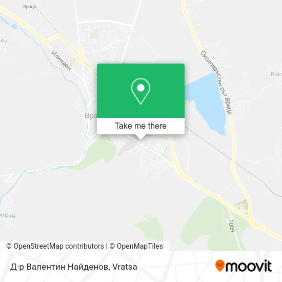 Карта Д-р Валентин Найденов