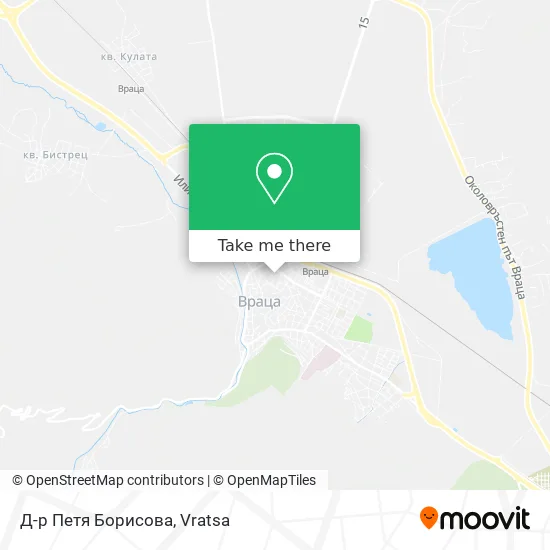 Карта Д-р Петя Борисова