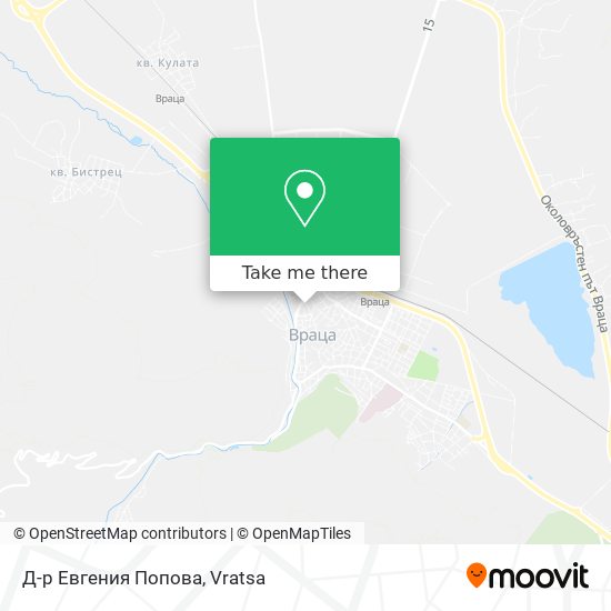 Карта Д-р Евгения Попова