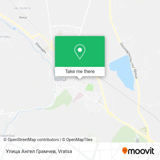 Карта Улица Ангел Грамчев