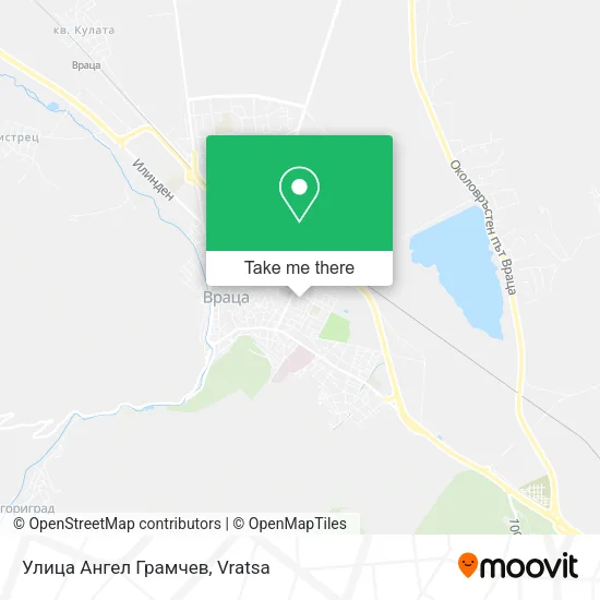 Карта Улица Ангел Грамчев