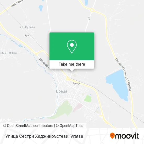 Карта Улица Сестри Хаджикръстеви
