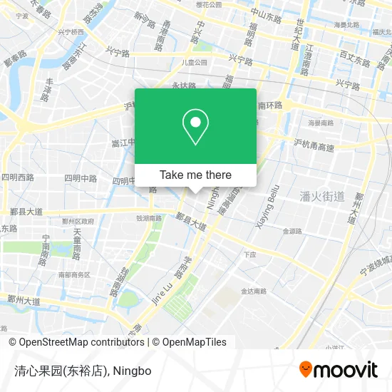 清心果园(东裕店) map