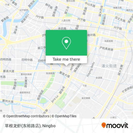 草根龙虾(东裕路店) map