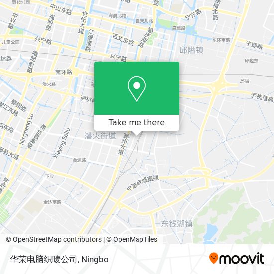 华荣电脑织唛公司 map