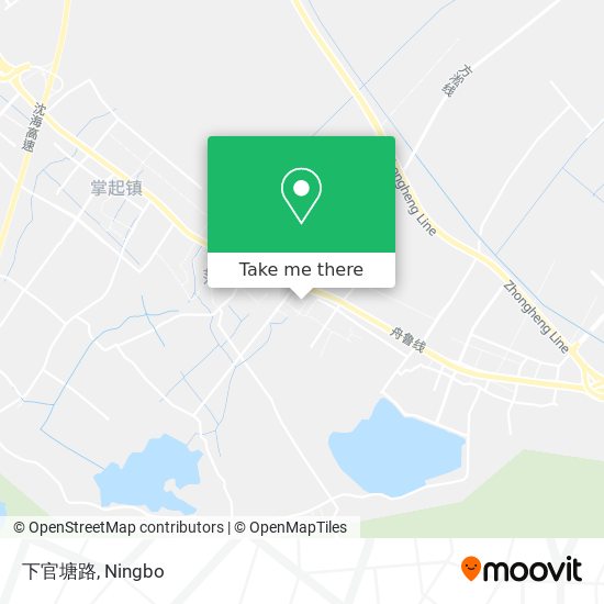 下官塘路 map