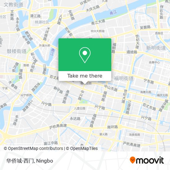华侨城-西门 map