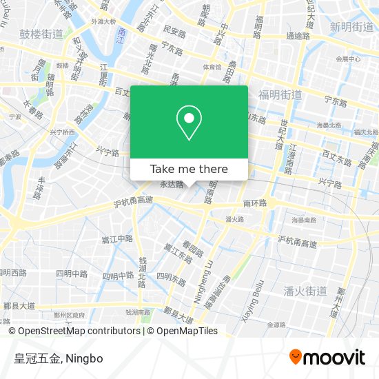 皇冠五金 map