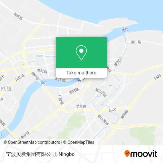 宁波贝发集团有限公司 map