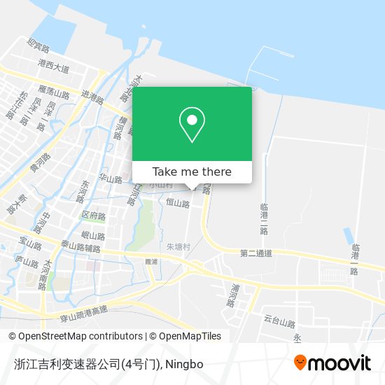 浙江吉利变速器公司(4号门) map
