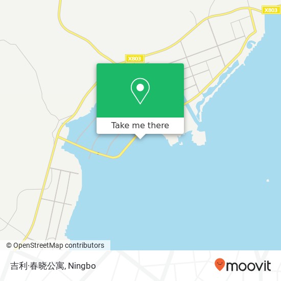 吉利·春晓公寓 map