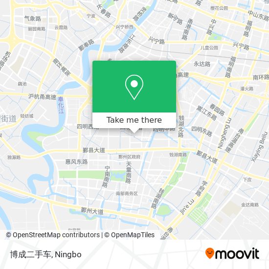博成二手车 map