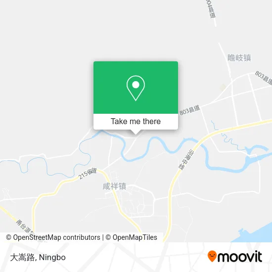 大嵩路 map
