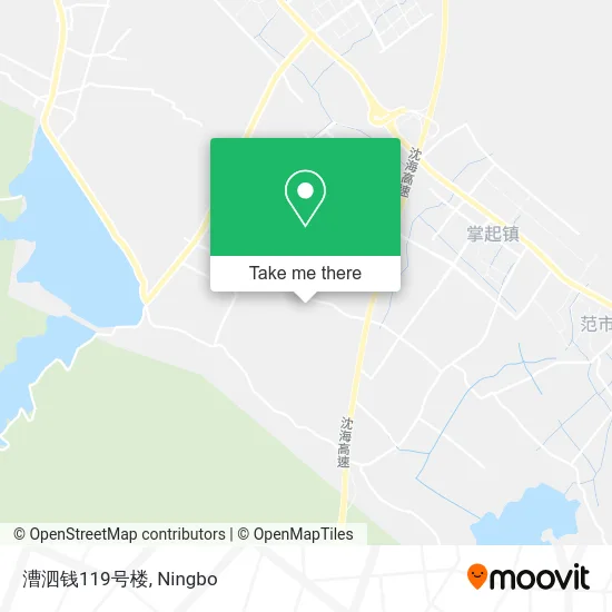 漕泗钱119号楼 map