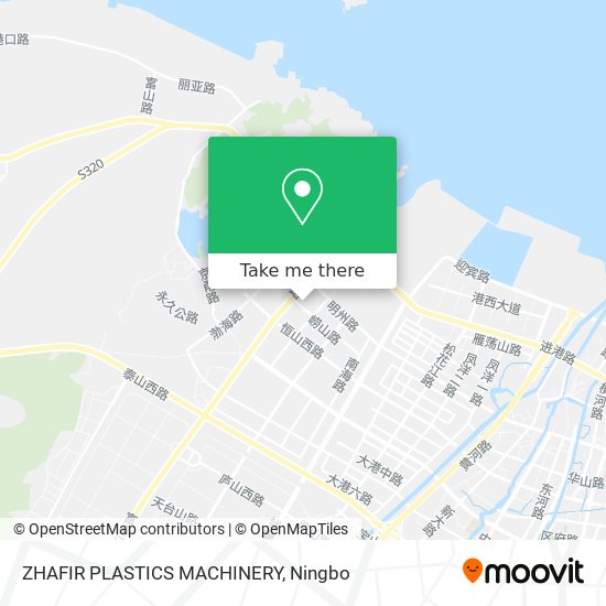 ZHAFIR PLASTICS MACHINERY map