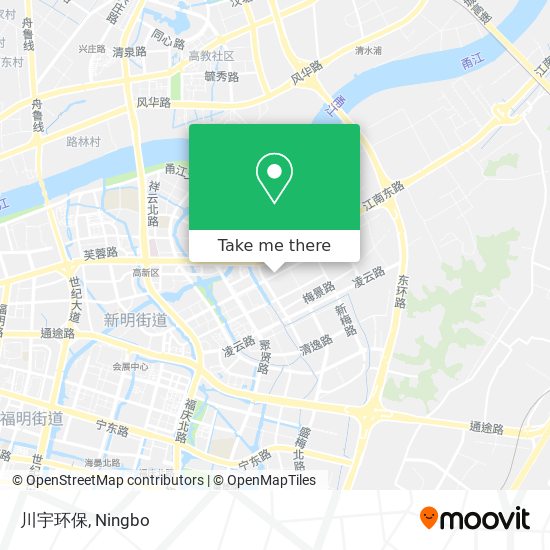 川宇环保 map