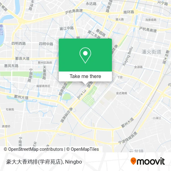 豪大大香鸡排(学府苑店) map