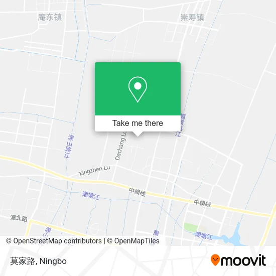 莫家路 map