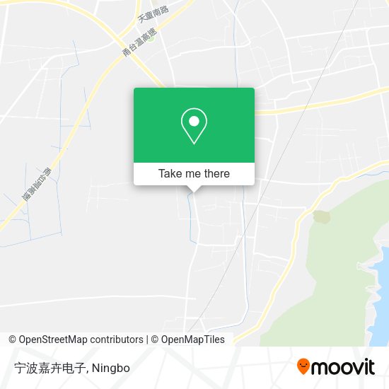 宁波嘉卉电子 map