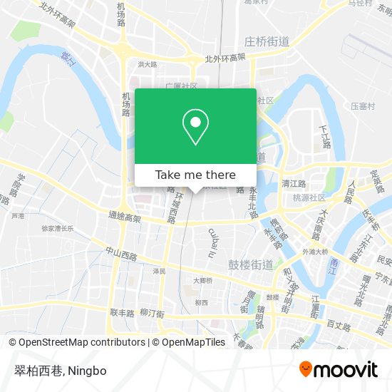 翠柏西巷 map