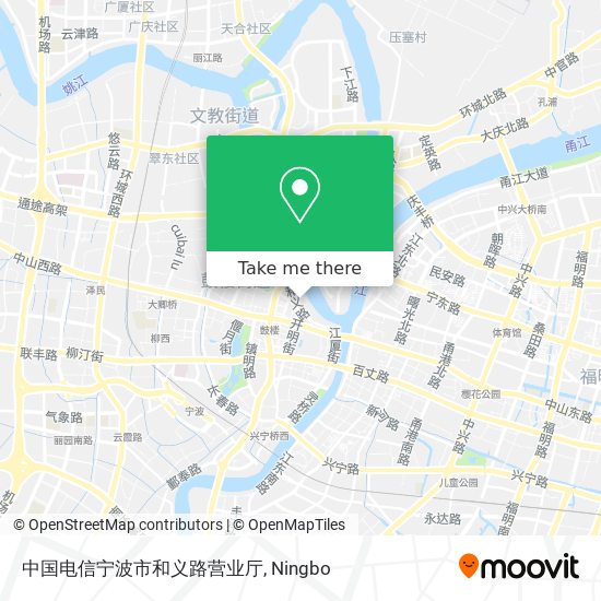 中国电信宁波市和义路营业厅 map
