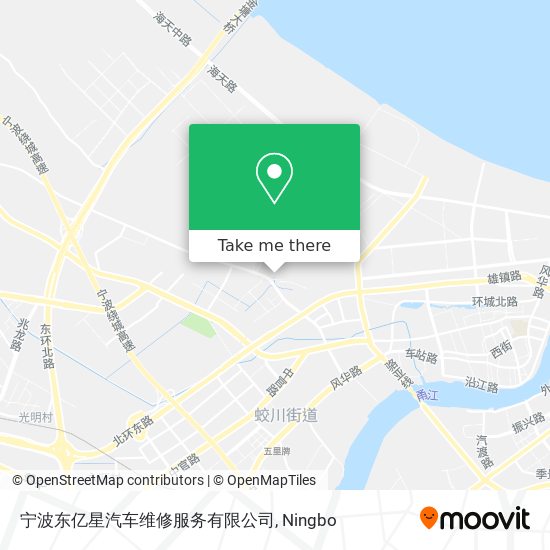 宁波东亿星汽车维修服务有限公司 map