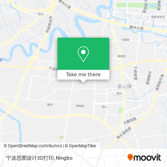 宁波思图设计3D打印 map