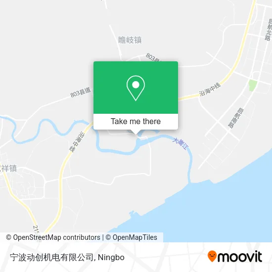 宁波动创机电有限公司 map
