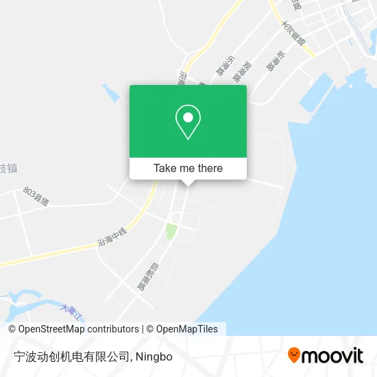 宁波动创机电有限公司 map