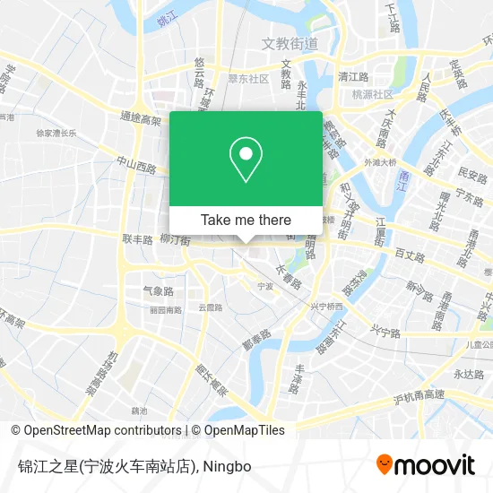 锦江之星(宁波火车南站店) map